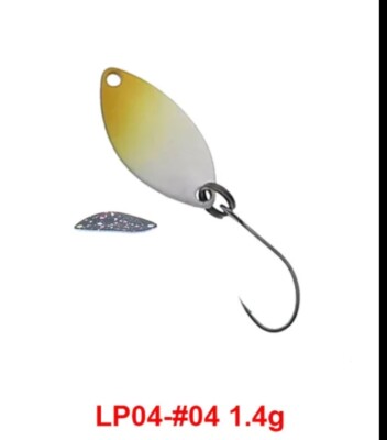 Cuillères Ondulantes Histolule TROUT AREA SPOON 2,8g - Hameçon N°4 - Pêche Truite