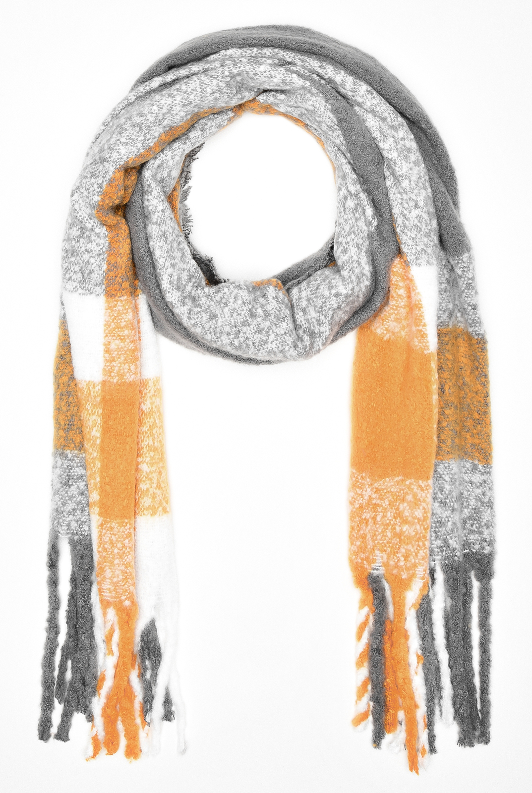 Дамен Стрикшал Кариерт Каро Франсен женское пальто XXL зимнее пальто оверсайз 3690₽