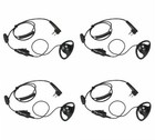 Hkln4599 Motorola Two Way Radio Earpieces for Rmu2040 Rmu2080 Rmu2080D - Qty 4