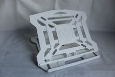 Laptop Stand Adjustable Height Ergonomic Ventilated Computer Stand White NEW