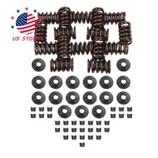 Fits Chevrolet Sbc 400 327 350 Locks W Steel Retainers Springs Kit Valve 550