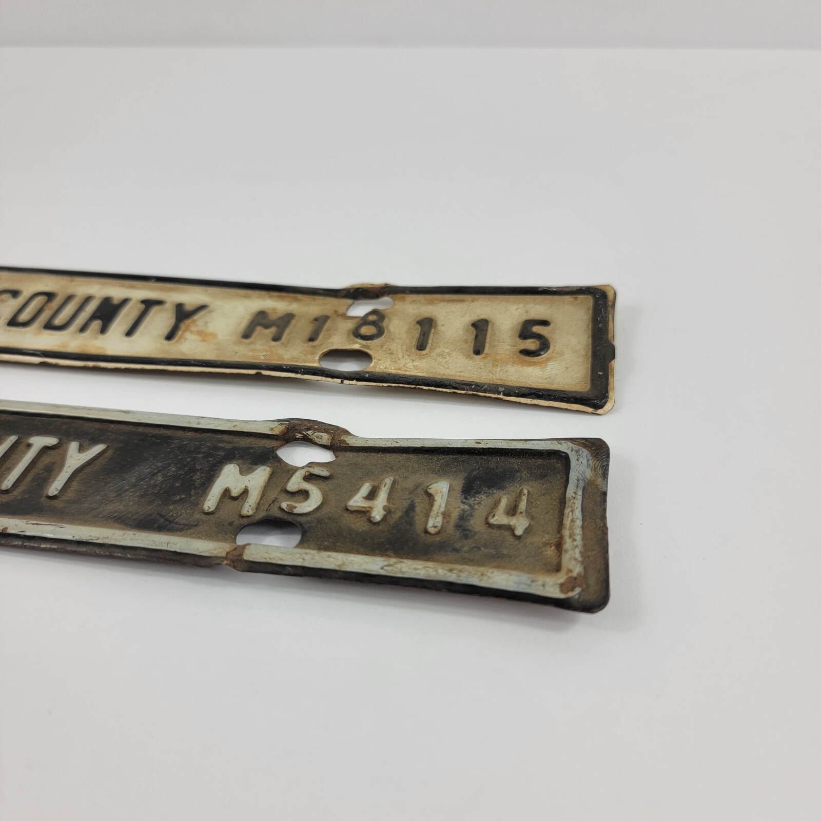 Vintage Antique Fairfax County Virginia 1969 1970 License Plate Topper