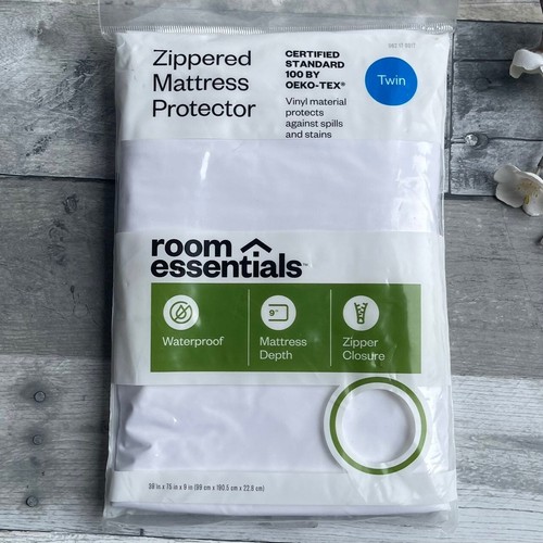 Room Essentials Vinyl Zippered Mattress Protector Twin eBay