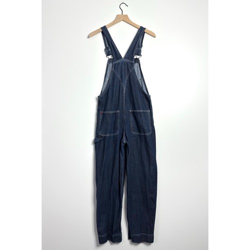 BDG Urban Outfitters Dark Wash Denim Overalls Utility Carpenter size Small - Picture 5 of 8