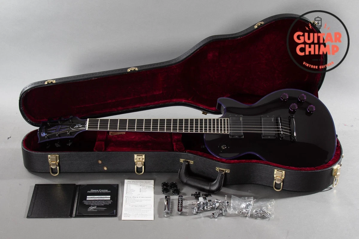 Purple les on sale paul custom