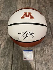 LINDSAY WHALEN SIGNED MINNESOTA GOLDEN GOPHERS BASKETBALL PSA COA AUTOGRAPHED
