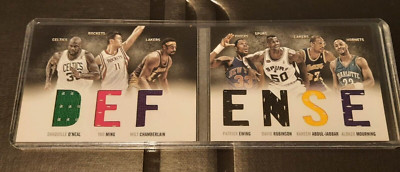 2011-12 Preferred jersey Ewing Mourning O'Neal Ming Magic Wilt Chamberlain /25