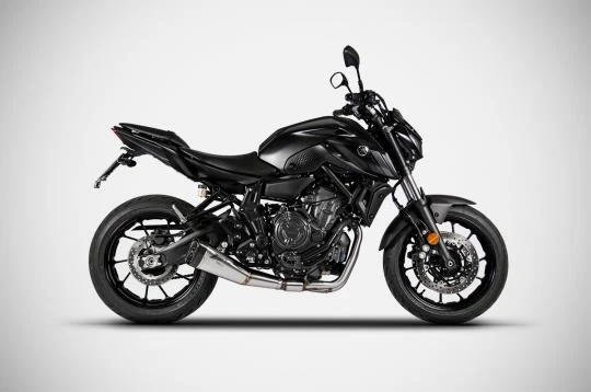 Zard Exhaust Full Racing System Stainless Steel Yamaha MT07 2021