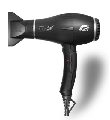 Parlux Ethos Air Ionizer Tech Professional Hair Dryer |  Black
