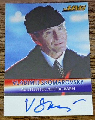 2006 TK Legacy JAG Premiere Edition A27 Vladimir Skomarovsky Autograph