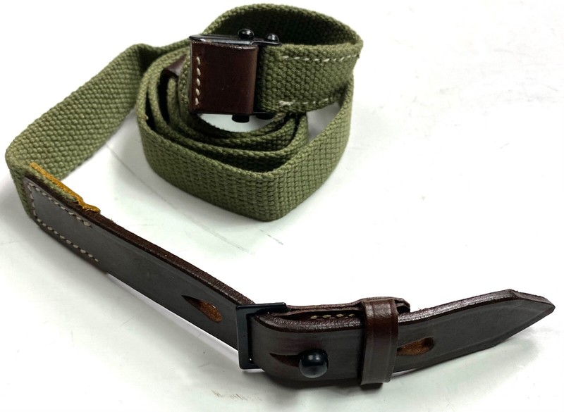 WWII GERMAN MAUSER 8MM K98 98K RIFLE WEB CARRY SLING