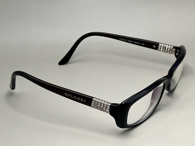 BVLGARI Eyeglasses Frame ITALY 4032-B 5069 TWO TONE BROWN 54