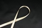 Satin 3/8" Ribbon Double face with Metallic Gold Edge 50 Yards 100% Polyester