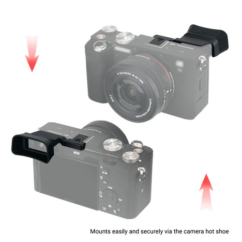 Extend Camera Eyecup Eyepiece Viewfinder Eye Cup for Sony A7C Alpha 7C ILCE-7C - Picture 6 of 12