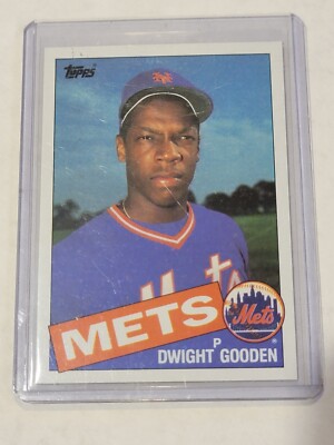 1985 Topps Set Break Dwight Gooden RC NEW YORK METS RC