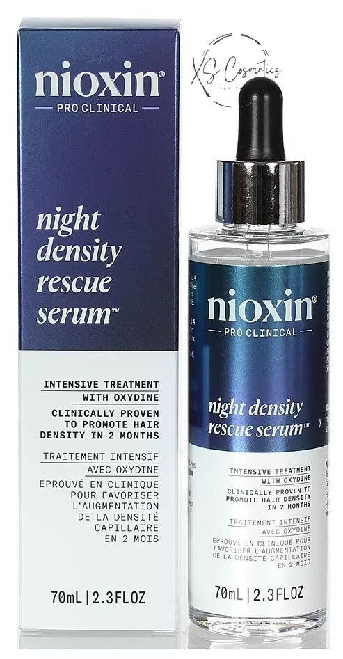 Сыворотка Nioxin Night Density Rescue Serum 23 унции70 мл НОВАЯ В КОРОБКЕ 6290₽