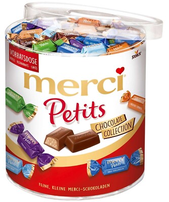 Merci Petits Chocolate Pralinen Collection 160 Stück - 1 kg