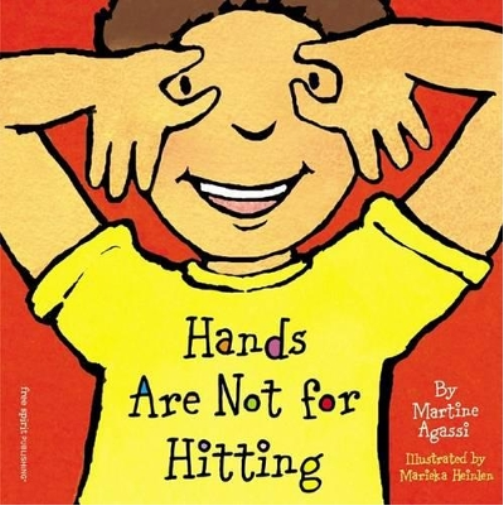 Martine Agassi Hands are not for Hitting (Libro di cartone) Best Behavior Series