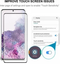 For Samsung Galaxy S10 / S20 Plus Ultra Tempered Glass Screen Protector Clear