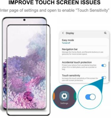 For Samsung Galaxy S10 / S20 Plus Ultra Tempered Glass Screen Protector Clear