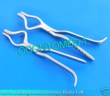 ROWE DISIMPACTION FORCEPS LEFT & RIGHT 23CM SET OF 2 PIECES
