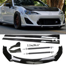 Front Bumper Lip Splitter Spoiler Side Skirt Strut Rod For Scion Tc 2011-2016 Front Bumper Lip Splitter Spoiler Side Skirt Strut Rod For Scion Tc 2011-2016