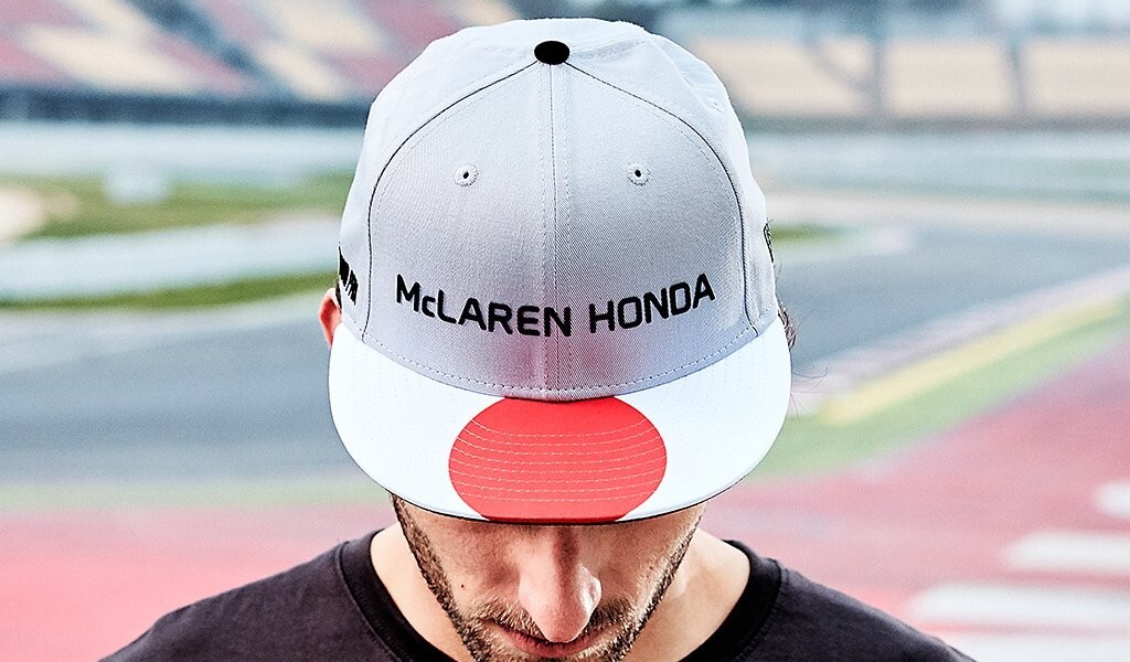 McLaren Honda Racing Cap - Formula 1 - Japanese GP - Fernando 