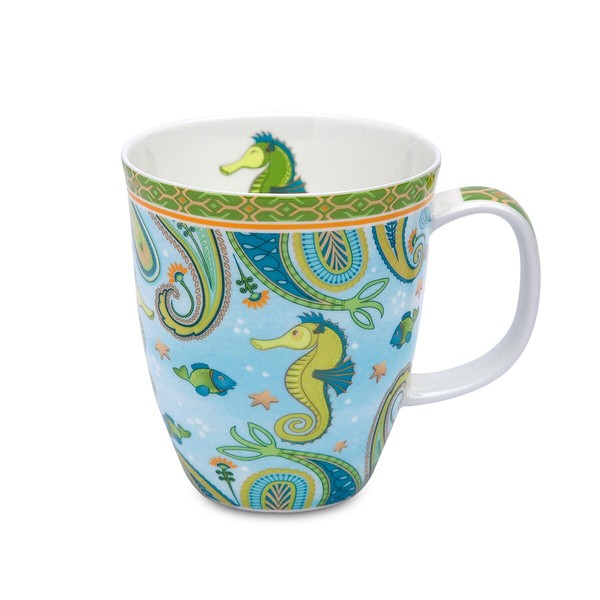 Tealogic Sieglinde Seepferdchen Tasse Fine Bone China Porzellan 0,35L-image