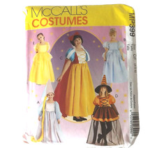 McCalls MP399 Snow White Costume Size 4 5 6 Sewing Pattern Cinderella Girls