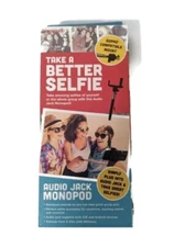 Promark Trademark Smartphone Selfie Stick Audio Jack Monopod