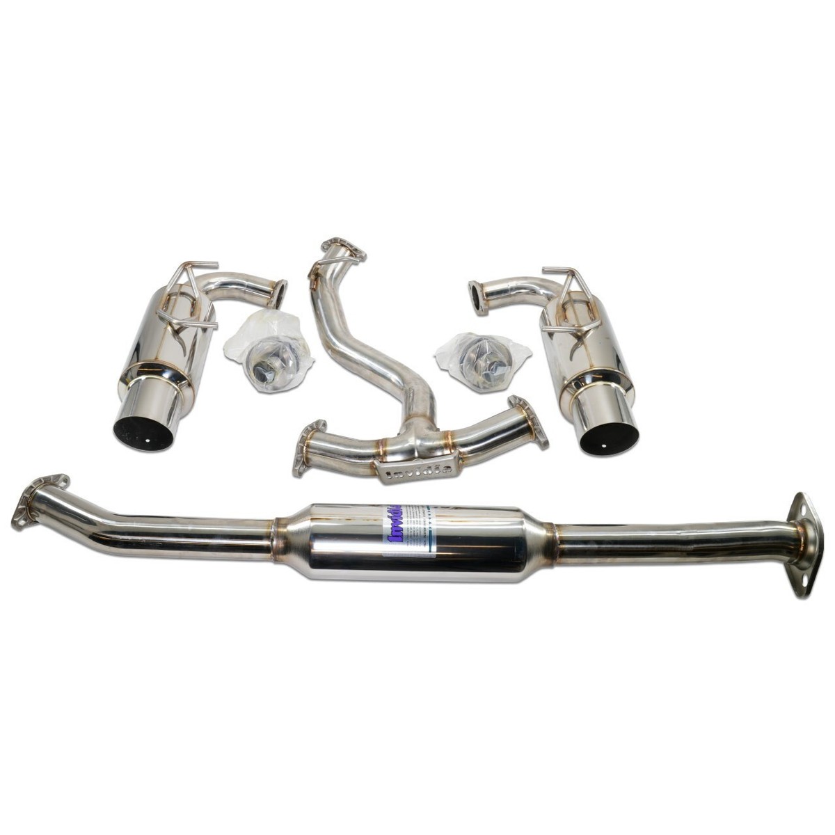 Invidia HS12SSTGTP N1 Catback Exhaust for 13-25 Subaru BRZ/Toyota