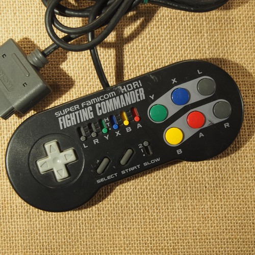 Controlador turbo HORI Fighting Commander para Super Nintendo Famicom SNES - Imagen 7 de 11