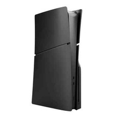 Black PS5 Slim Faceplate Cover Plate Shell - Disc Version for PlayStation 5