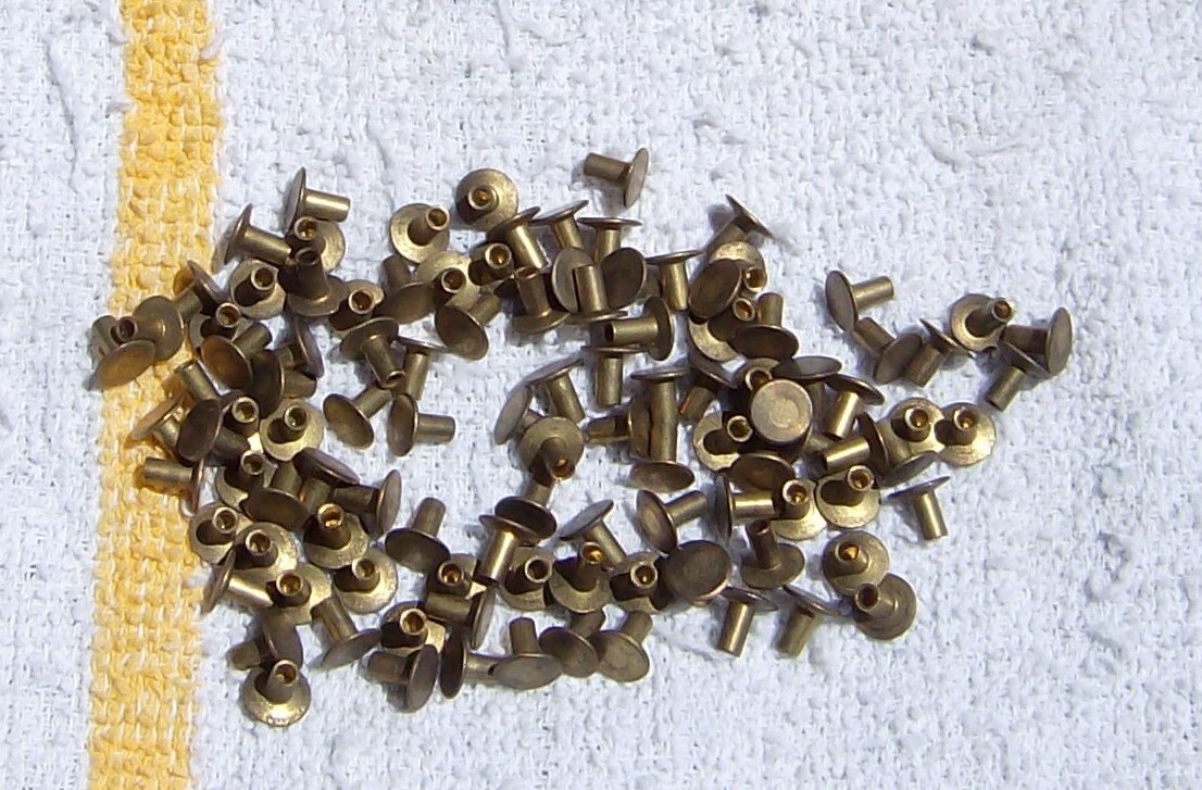 75ct CLUTCH BRAKE SHOE RIVETS NOS MANY 1980S 1970S 1960s 1950s 1940S eBay
