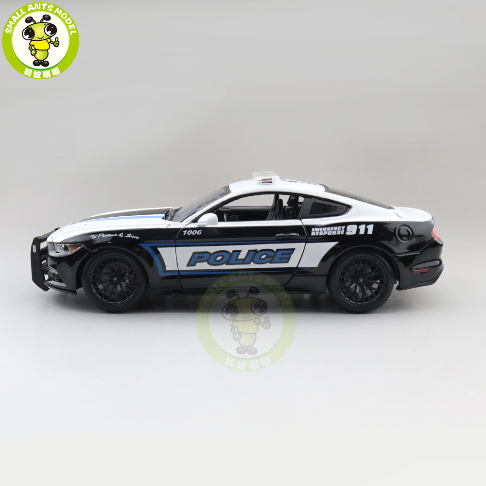1/64 CM Ford マスタング police 蘇州 GT Show CM Model 1:64 Diecast Model Car - Ford Mustang Dark Horse Chrome