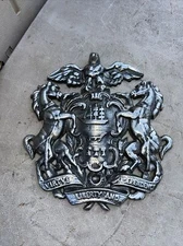 Cast Aluminum "Virtue, Liberty, and Independence", 9” Commemorative Plaque