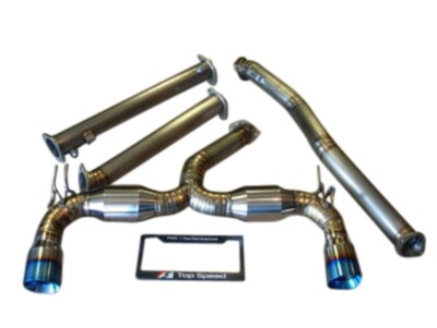 Für Mitsubishi Lancer Evolution 10 Evo-X 08-15 T304 Full Titan Auspuff System