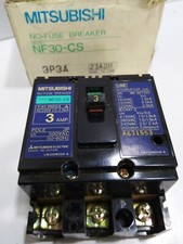 MITSUBISHI ELECTRIC NO FUSE BREAKER NF30-CS AC 220V 3 AMP. POLE 3P