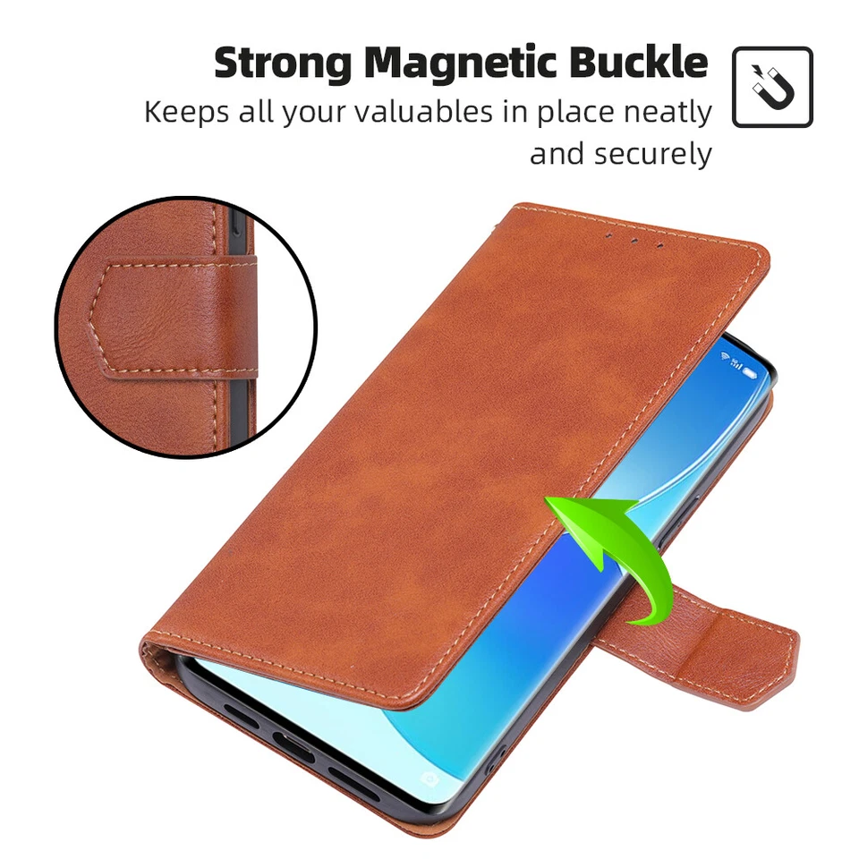 Wallet Flip Case Stand Cover For Sony Xperia XZ Z5 Premium Z6 XA1 XZS XZ2 XZ3 L2 - Image 4 of 4