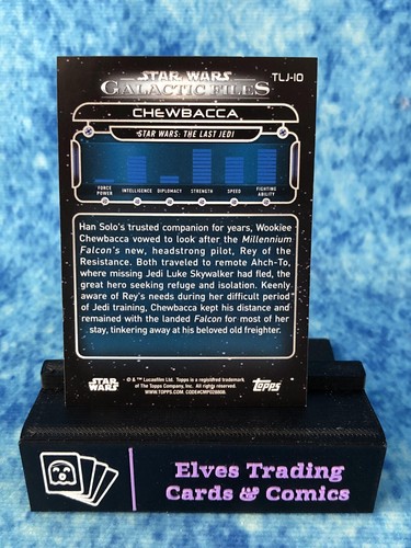 Star Wars: Galactic Files 2018 BLUE Parallel SINGLE Non-Sport Trading Card Topps - Picture 280 of 294