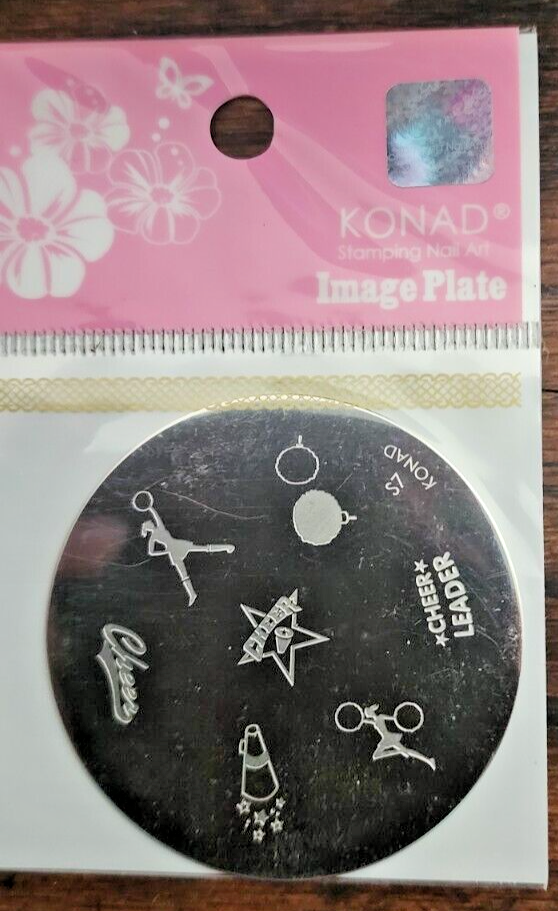 Konad Stamping Nail Art Plate S7