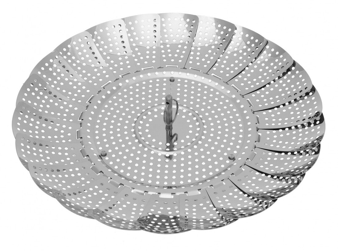 Dampfgar Einsatz für Töpfe, Dampfkorb, Dünsteinsatz, Dämpfeinsatz, Gemüsedämpfer