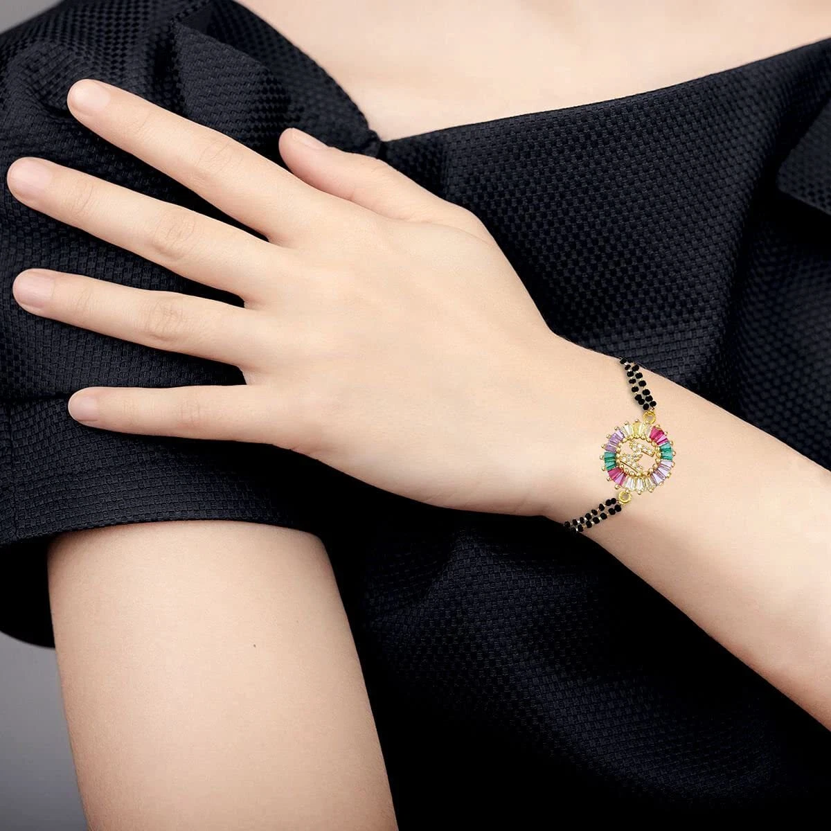Mangalsutra bracelet with name outlet