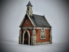 N Gauge Model Railway Building Finely Detailed Unpainted Resin Chapel