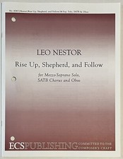 Levántate Pastor y sigue - Leo Nestor para Mezzo-Soprano Solo SATB Coro Oboe