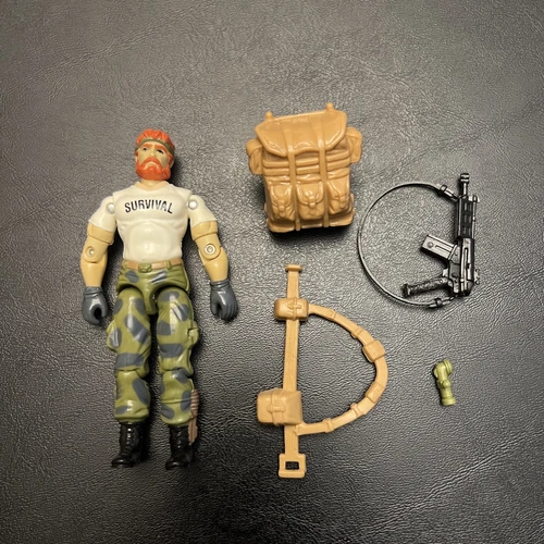 Gi Joe 3.75 Action Figure Loose Outback 1987 Complete L5