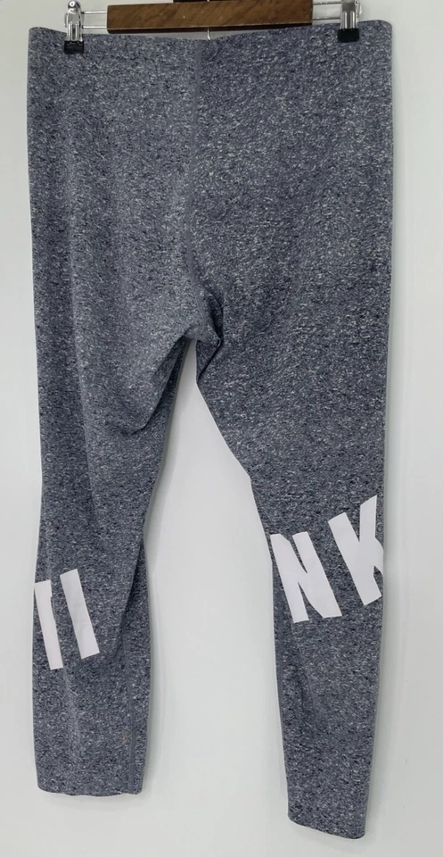 Victoria Secret Pink Sport Heathered Gray Compression Leggings Size XL - Image 2 of 4