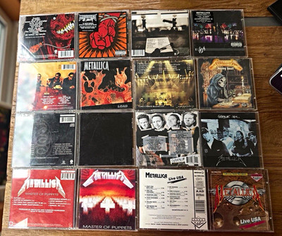 Metallica - 8 CD Master Of Puppets,The Downward Spiral ,The Fragile Original