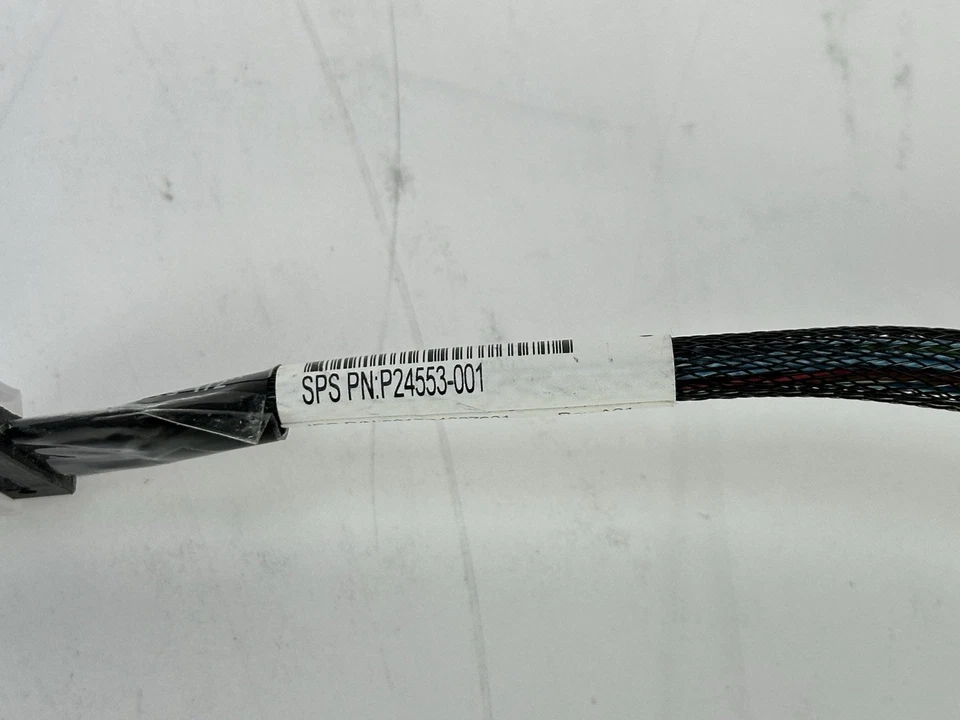 HPE P20848-001 ProLiant DL38x Gen10+/V2 Slim 1x SAS x8 to 2x Mini SAS x4 Cable - Image 3 of 4