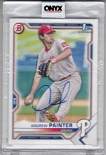 2021 Bowman Draft Andrew Painter Auto - Onyx Buyback